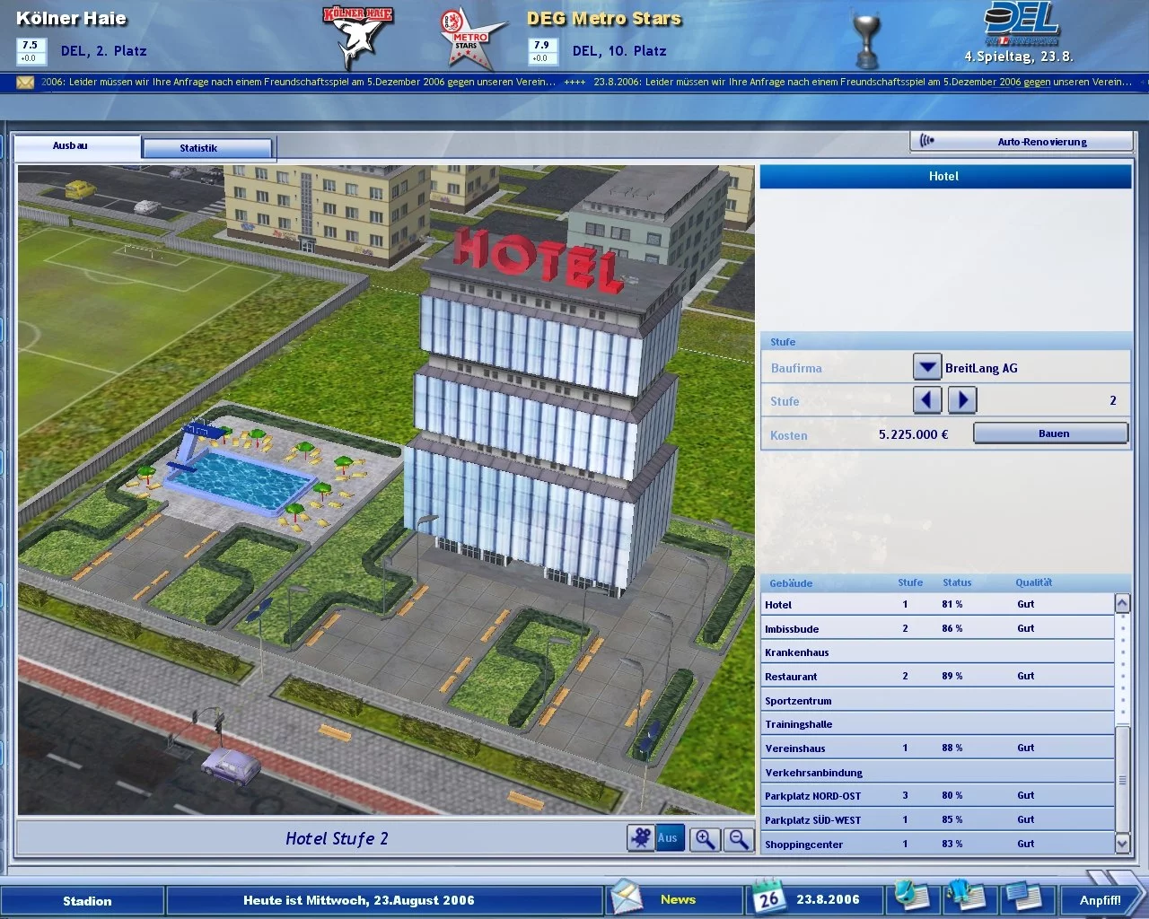 Изображение игры: Heimspiel: Eishockeymanager 2007