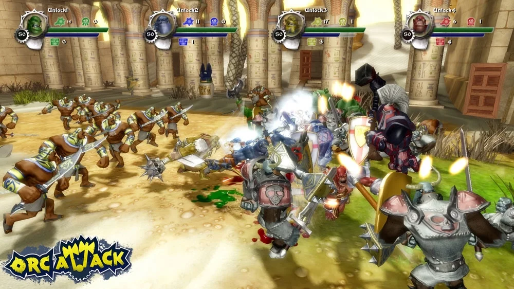 Изображение игры: Orc Attack