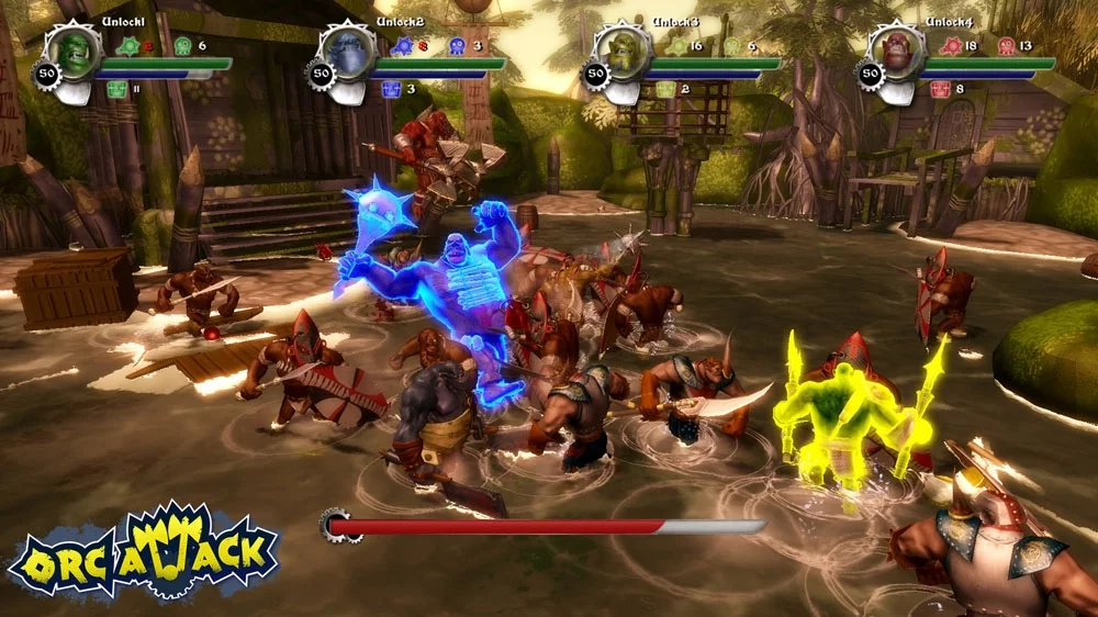 Изображение игры: Orc Attack