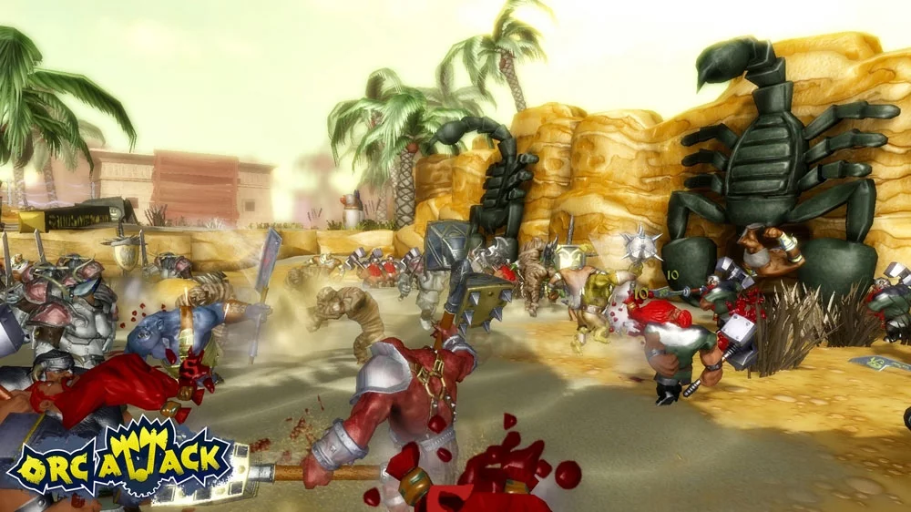 Изображение игры: Orc Attack