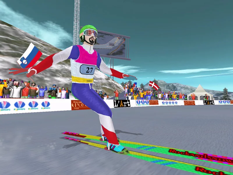 Изображение игры: Ski Jumping 2005: Third Edition