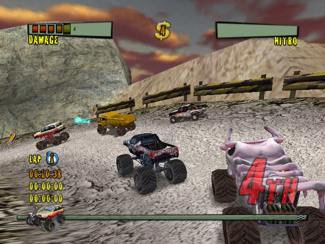 Изображение игры: Monster Trux Extreme (Offroad Edition)