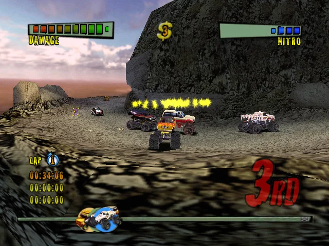 Изображение игры: Monster Trux Extreme (Offroad Edition)