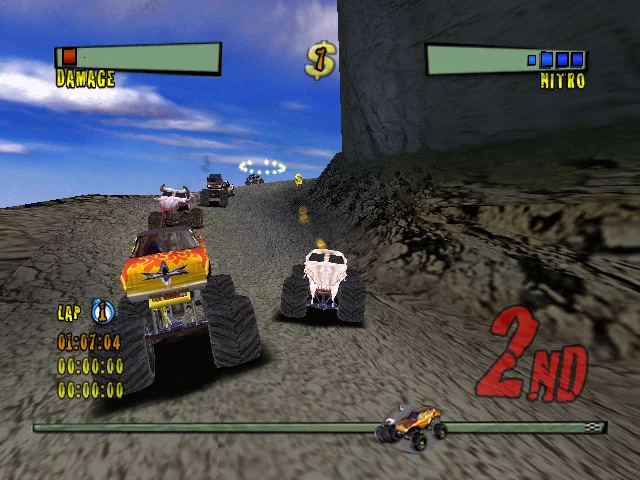 Изображение игры: Monster Trux Extreme (Offroad Edition)