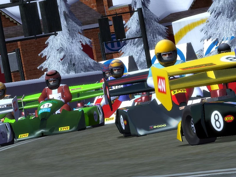 Изображение игры: Kart Racer