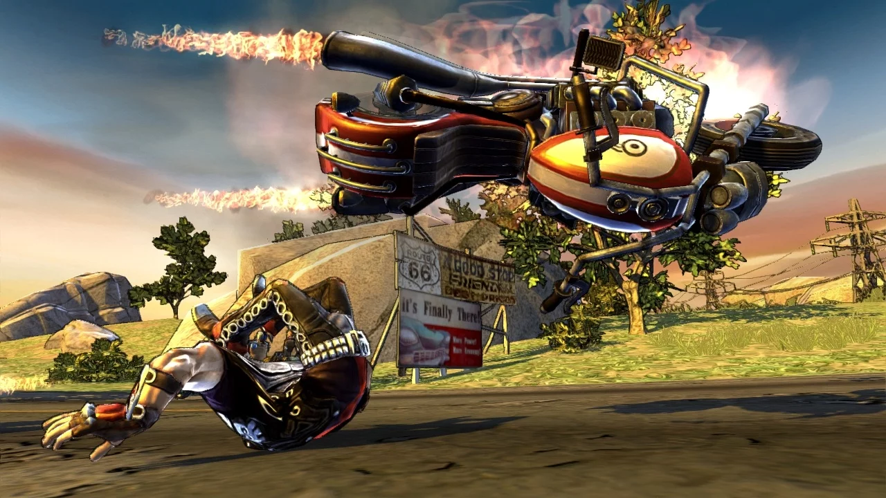 Изображение игры: Ride to Hell: Route 666