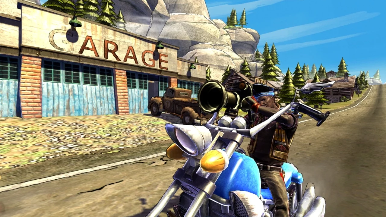 Изображение игры: Ride to Hell: Route 666