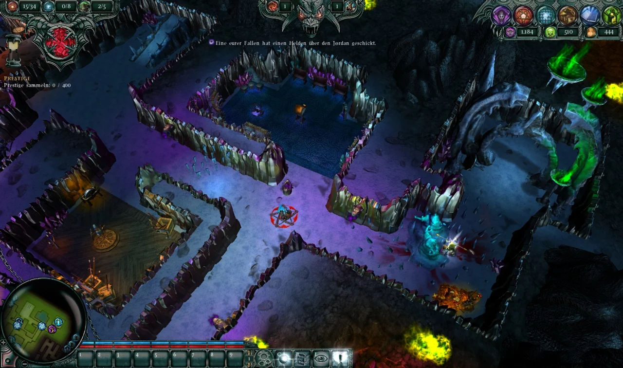Изображение игры: Dungeons: The Dark Lord