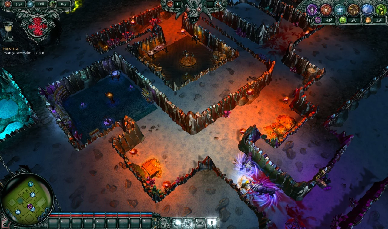 Изображение игры: Dungeons: The Dark Lord