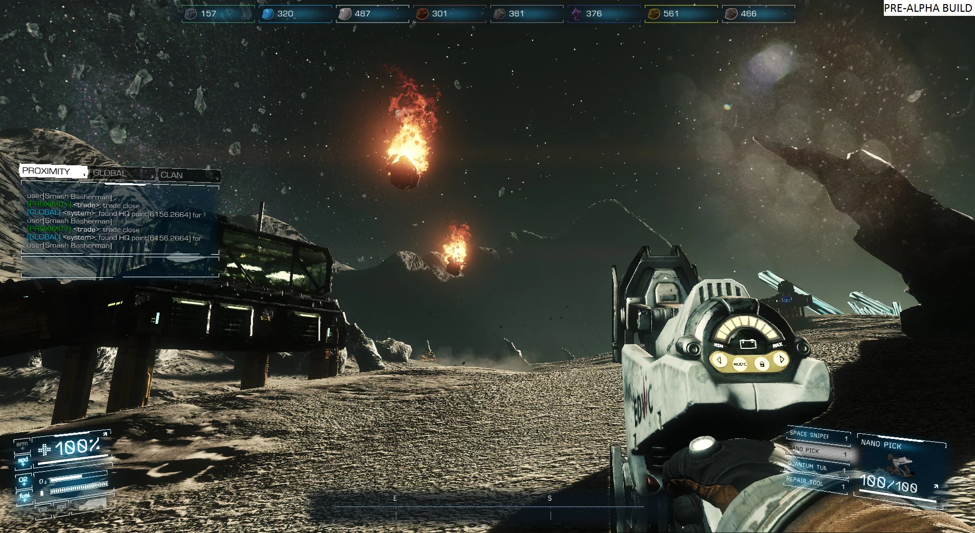 Изображение игры: Asteroids: Outpost