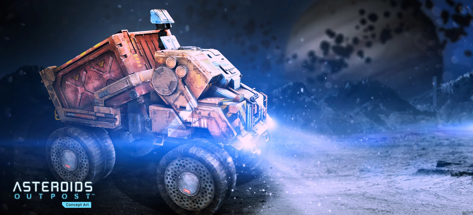 Изображение игры: Asteroids: Outpost