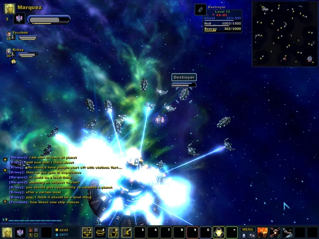 Изображение игры: Armada Online