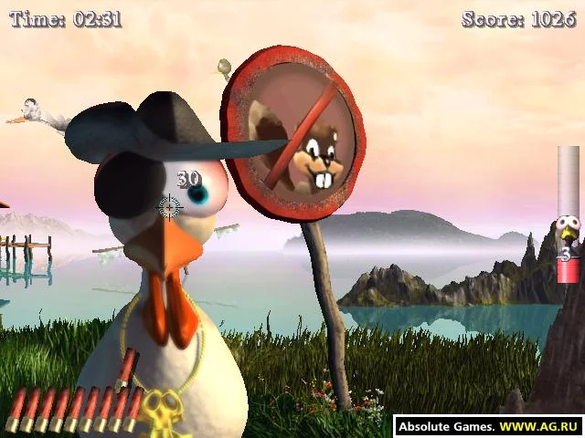 Изображение игры: Birdie Shoot