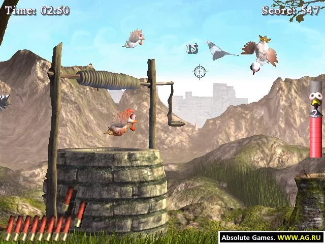 Изображение игры: Birdie Shoot