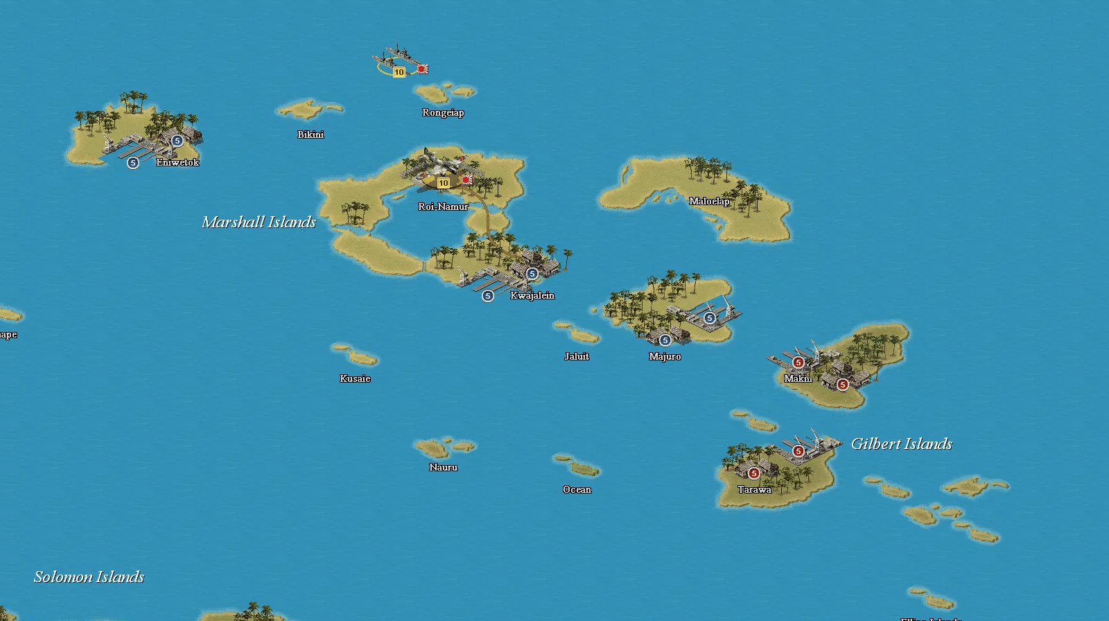 Изображение игры: Strategic Command: WWII Pacific Theater