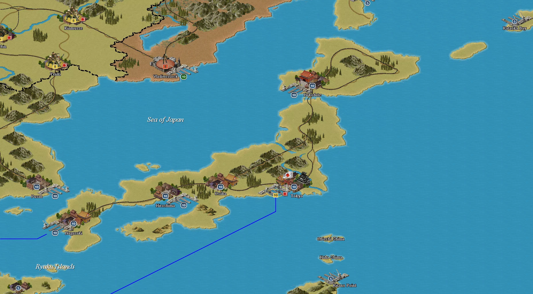 Изображение игры: Strategic Command: WWII Pacific Theater