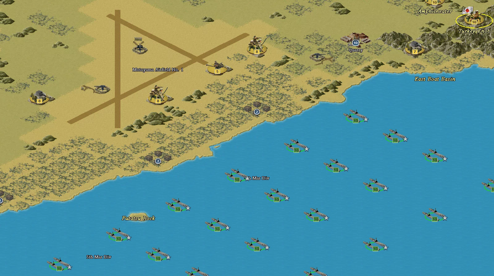 Изображение игры: Strategic Command: WWII Pacific Theater