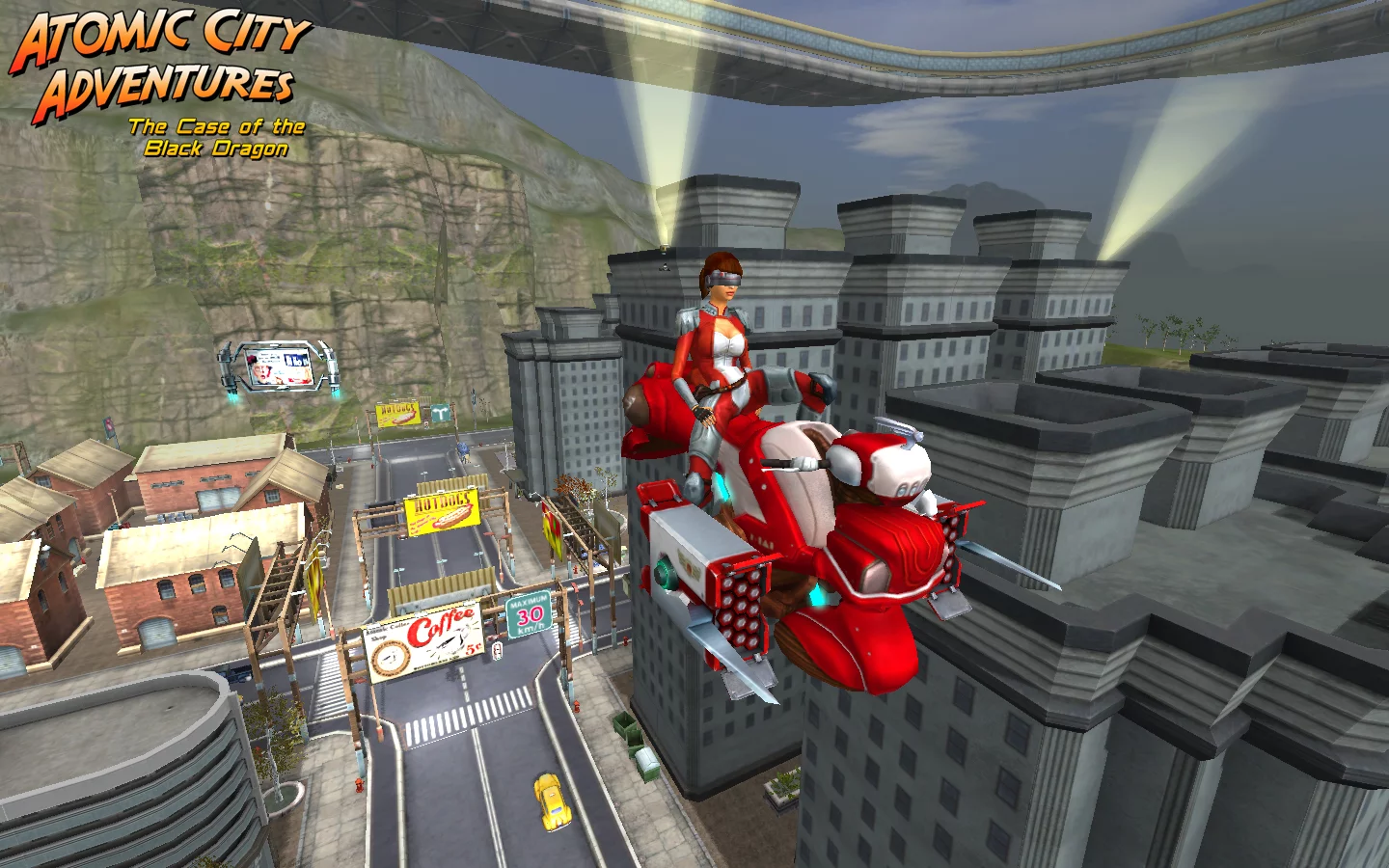 Изображение игры: Atomic City Adventures: The Case of the Black Dragon