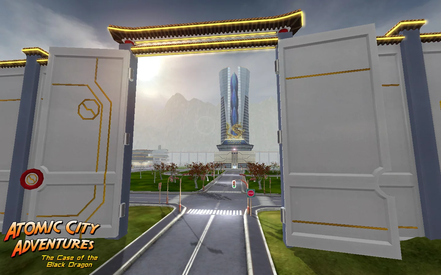 Изображение игры: Atomic City Adventures: The Case of the Black Dragon