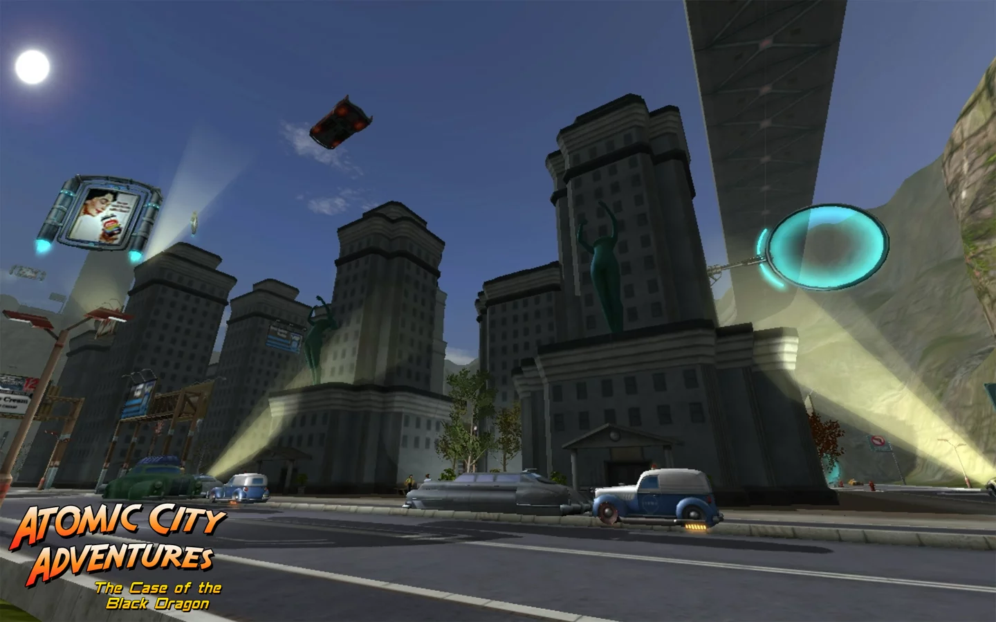 Изображение игры: Atomic City Adventures: The Case of the Black Dragon