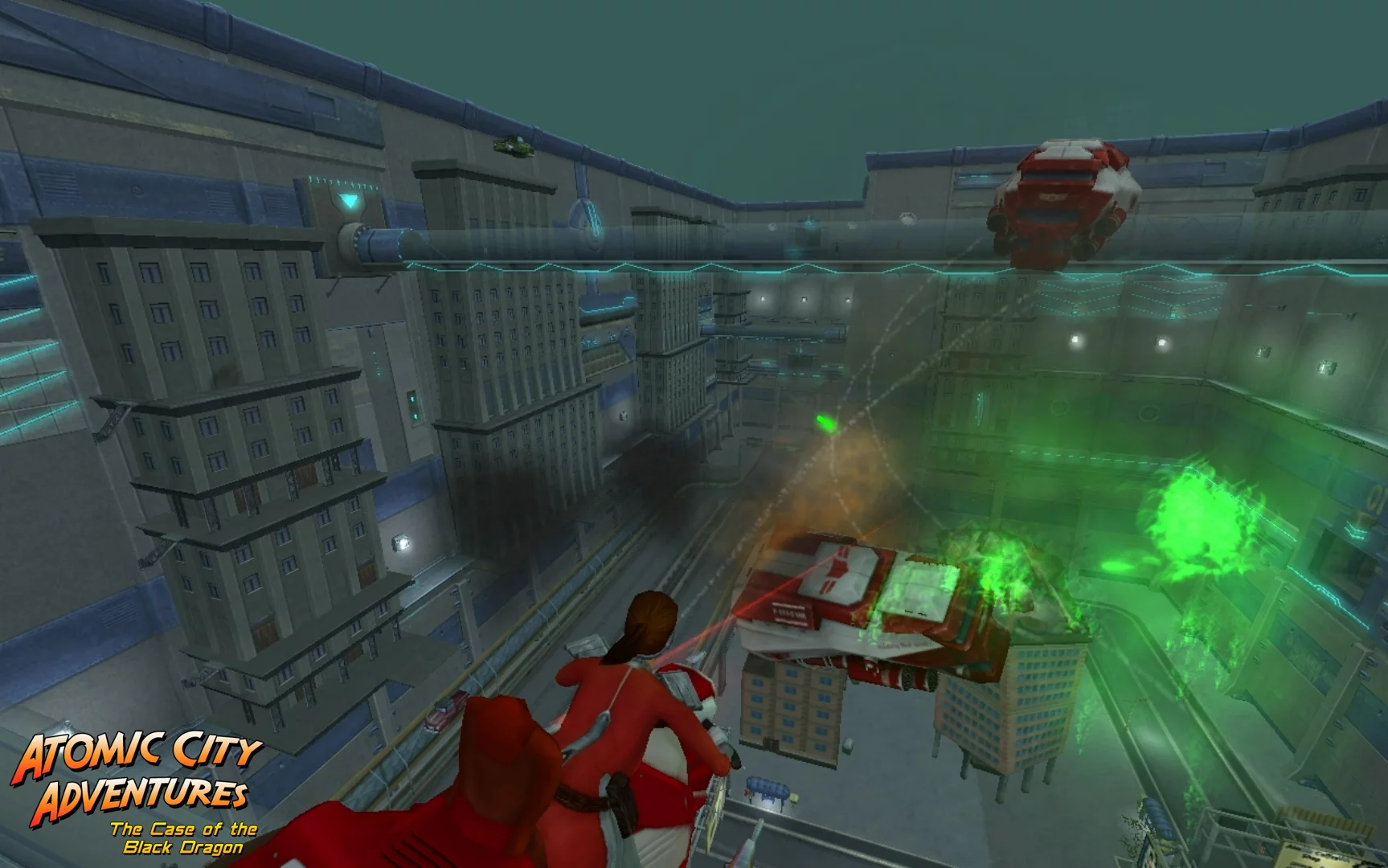 Изображение игры: Atomic City Adventures: The Case of the Black Dragon