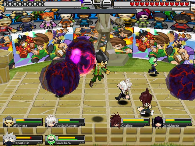 Изображение игры: SplashFighters