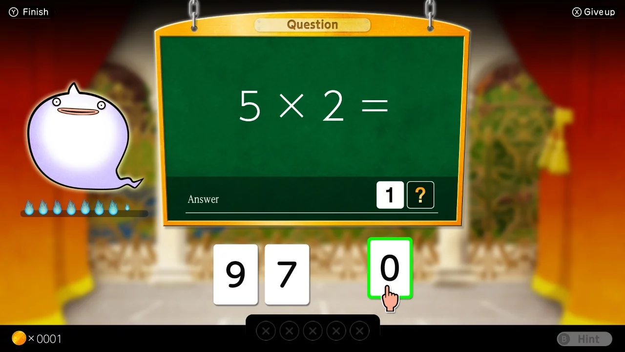 Изображение игры: Calculation Castle: Greco's Ghostly Challenge "Multiplication"