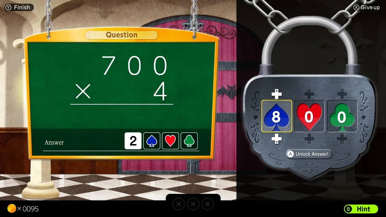 Изображение игры: Calculation Castle: Greco's Ghostly Challenge "Multiplication"