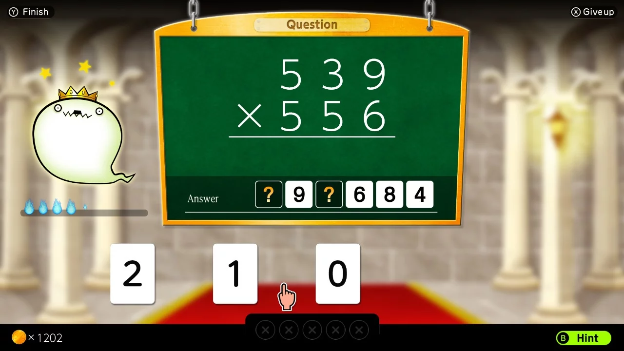 Изображение игры: Calculation Castle: Greco's Ghostly Challenge "Multiplication"