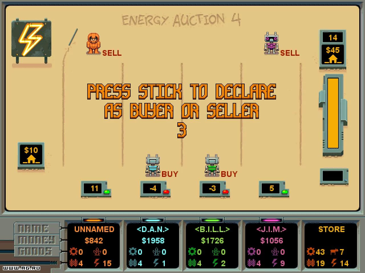 Изображение игры: Planet M.U.L.E.