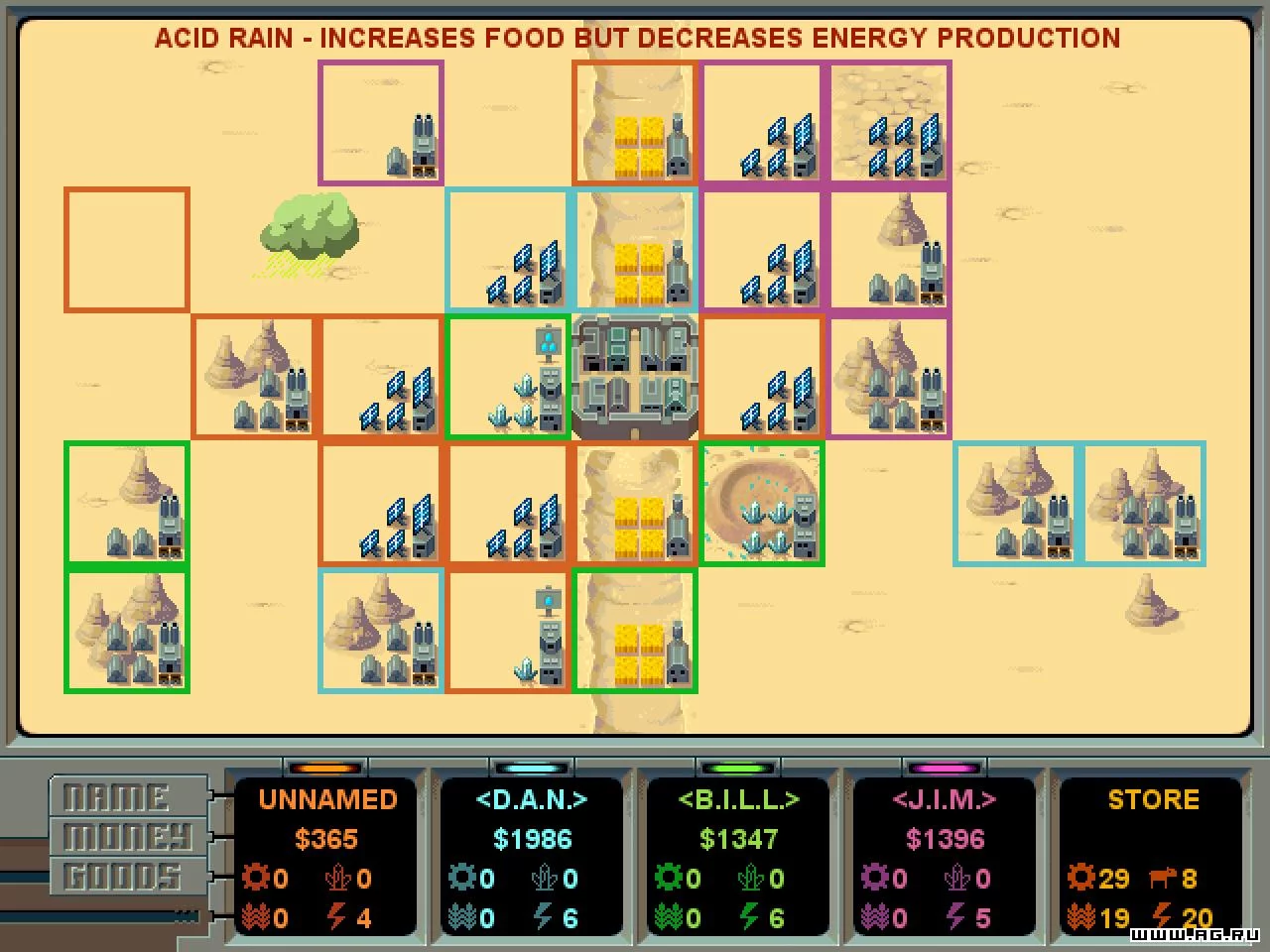 Изображение игры: Planet M.U.L.E.