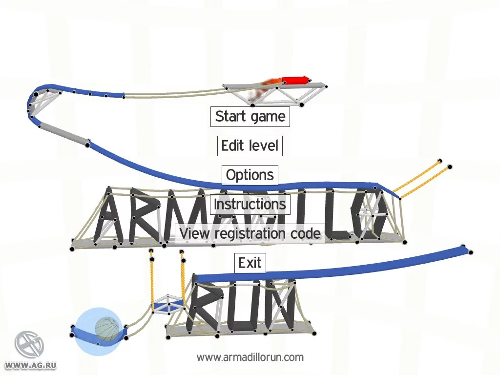Изображение игры: Armadillo Run
