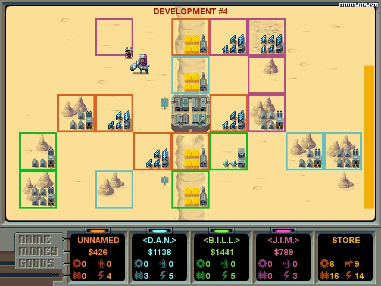 Изображение игры: Planet M.U.L.E.