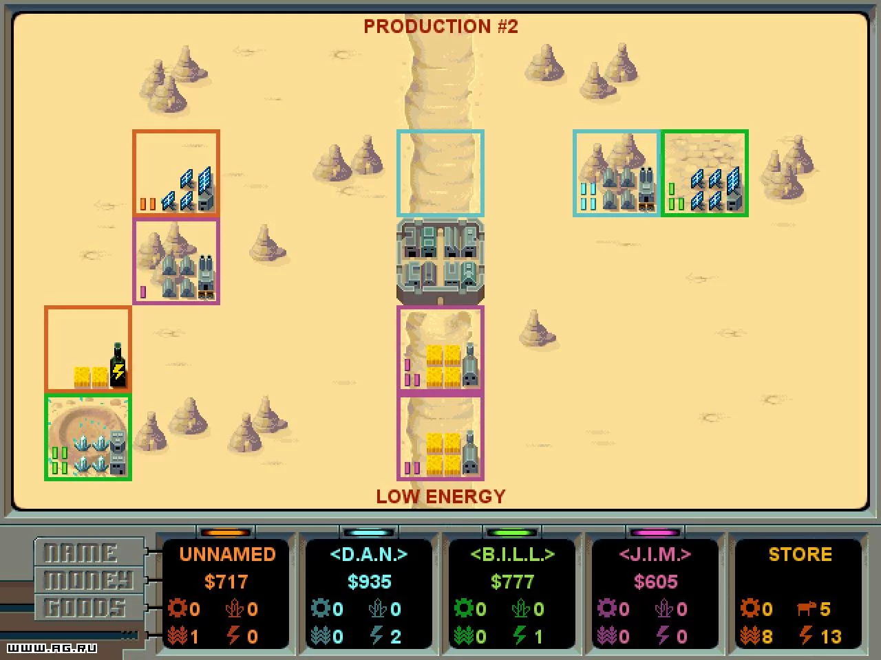 Изображение игры: Planet M.U.L.E.