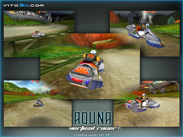 Изображение игры: Aquna Vertical Racer