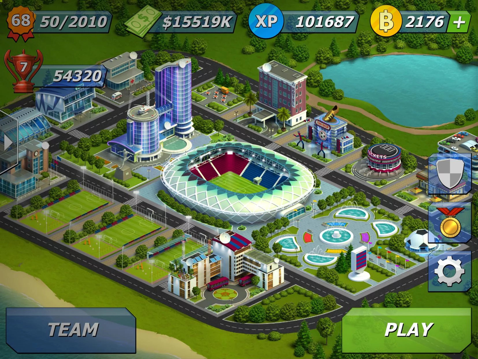 Изображение игры: 11x11: Football manager