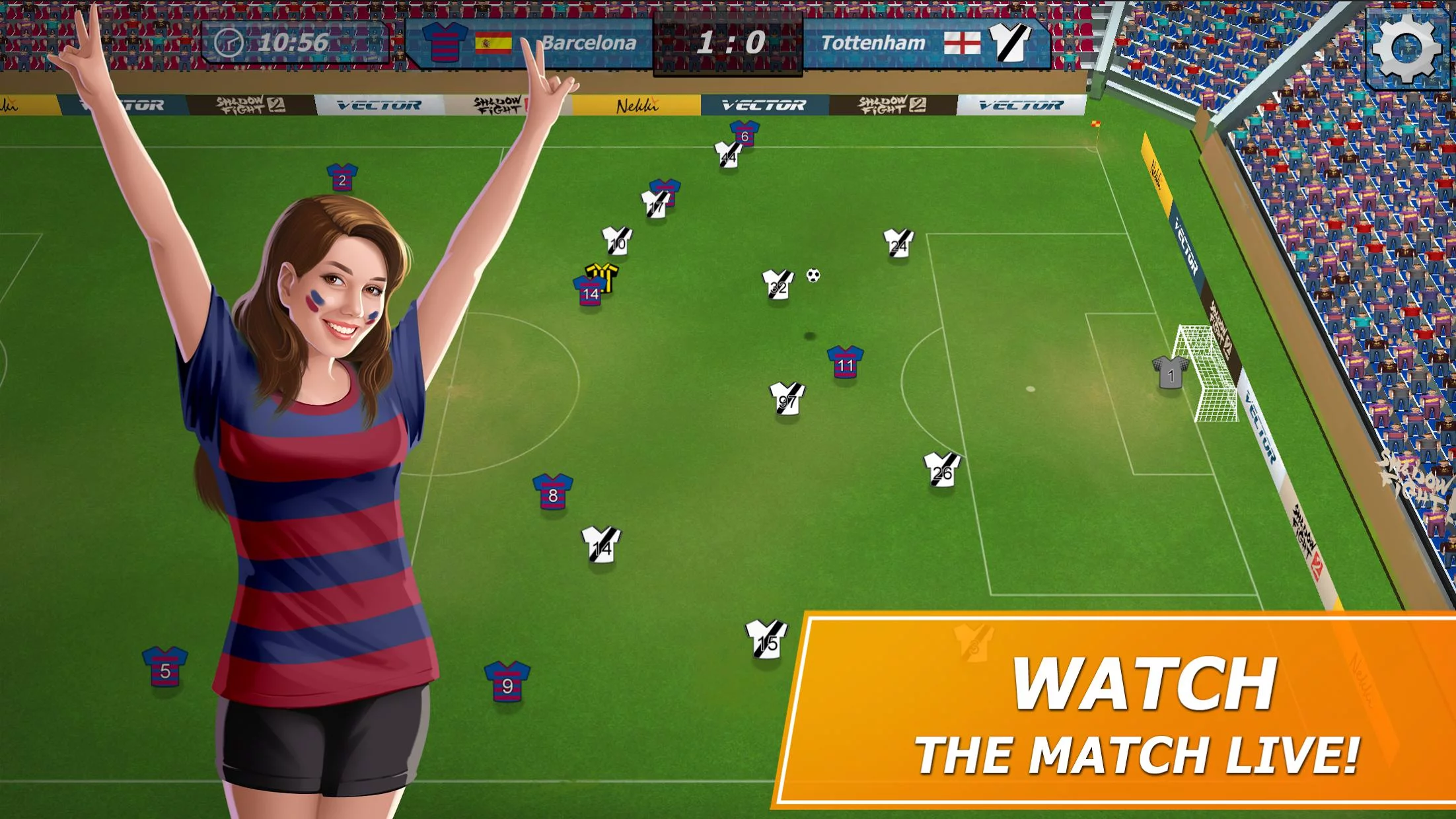 Изображение игры: 11x11: Football manager