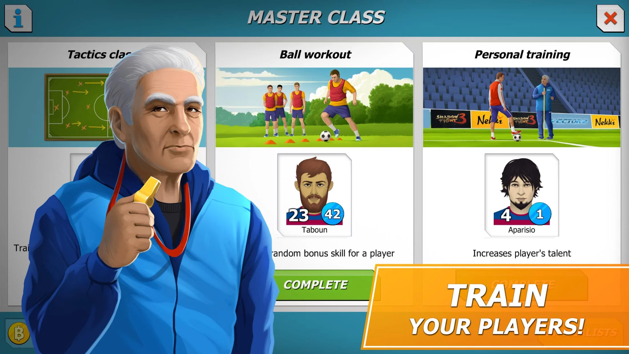 Изображение игры: 11x11: Football manager