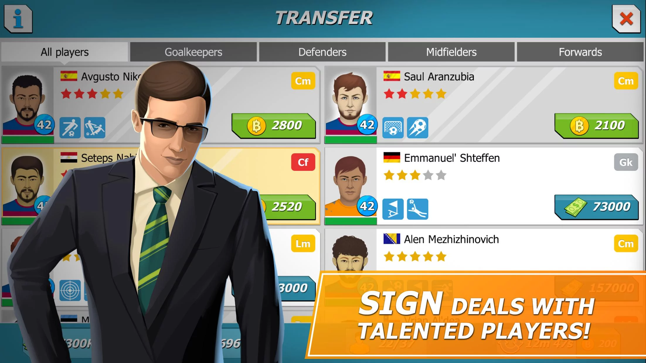 Изображение игры: 11x11: Football manager