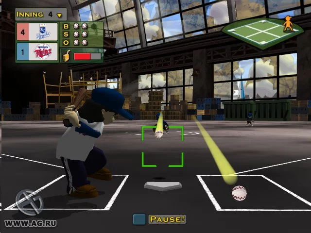 Изображение игры: Backyard Baseball 2007