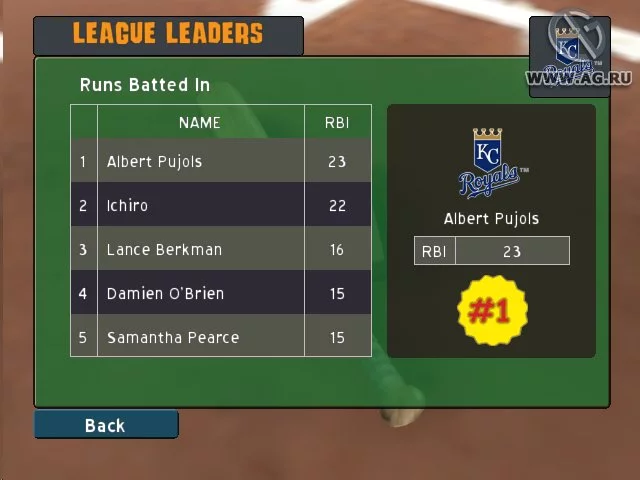 Изображение игры: Backyard Baseball 2007