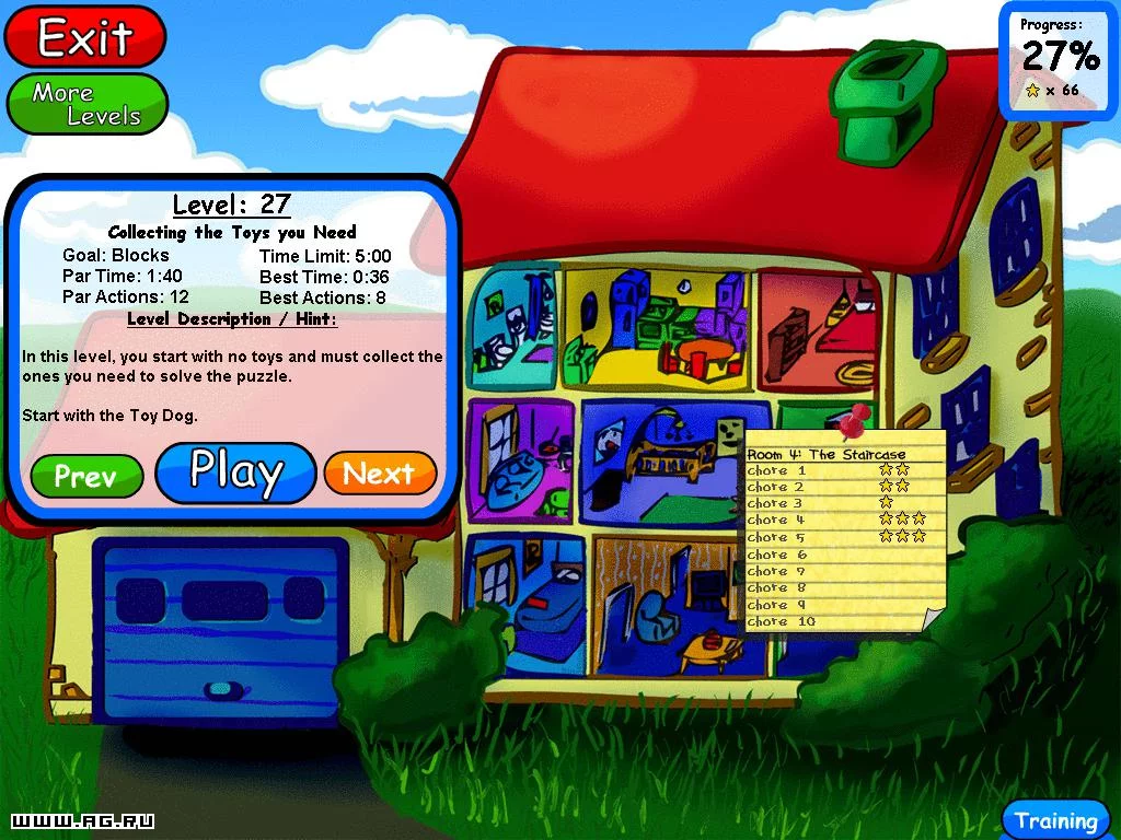 Изображение игры: The Magic Toy Chest