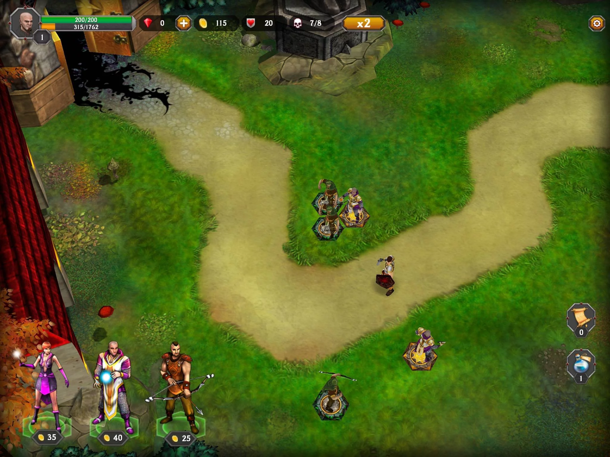 Изображение игры: Defenders of Suntoria: Dark Sun Rising