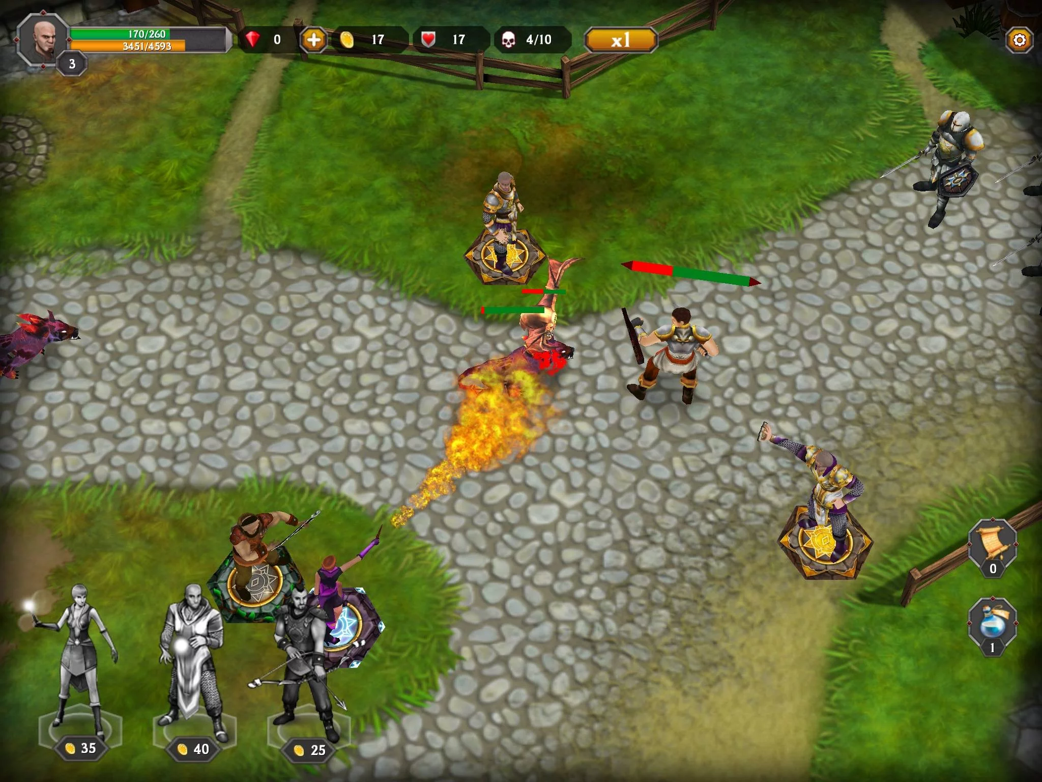 Изображение игры: Defenders of Suntoria: Dark Sun Rising