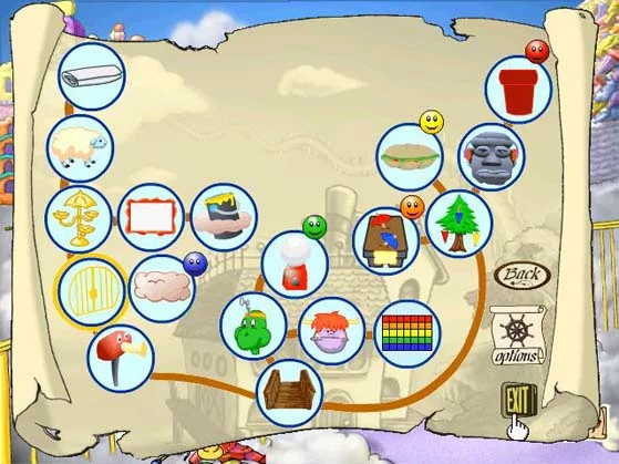 Изображение игры: Reader Rabbit - 1st Grade