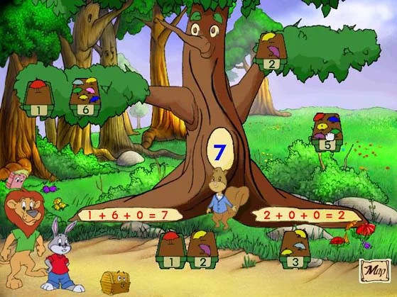 Изображение игры: Reader Rabbit - 1st Grade