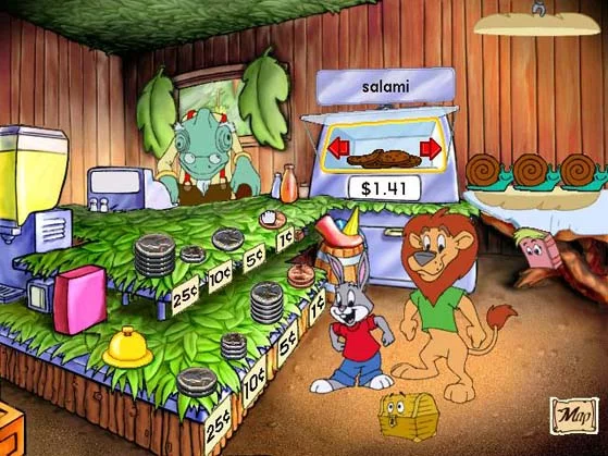 Изображение игры: Reader Rabbit - 1st Grade