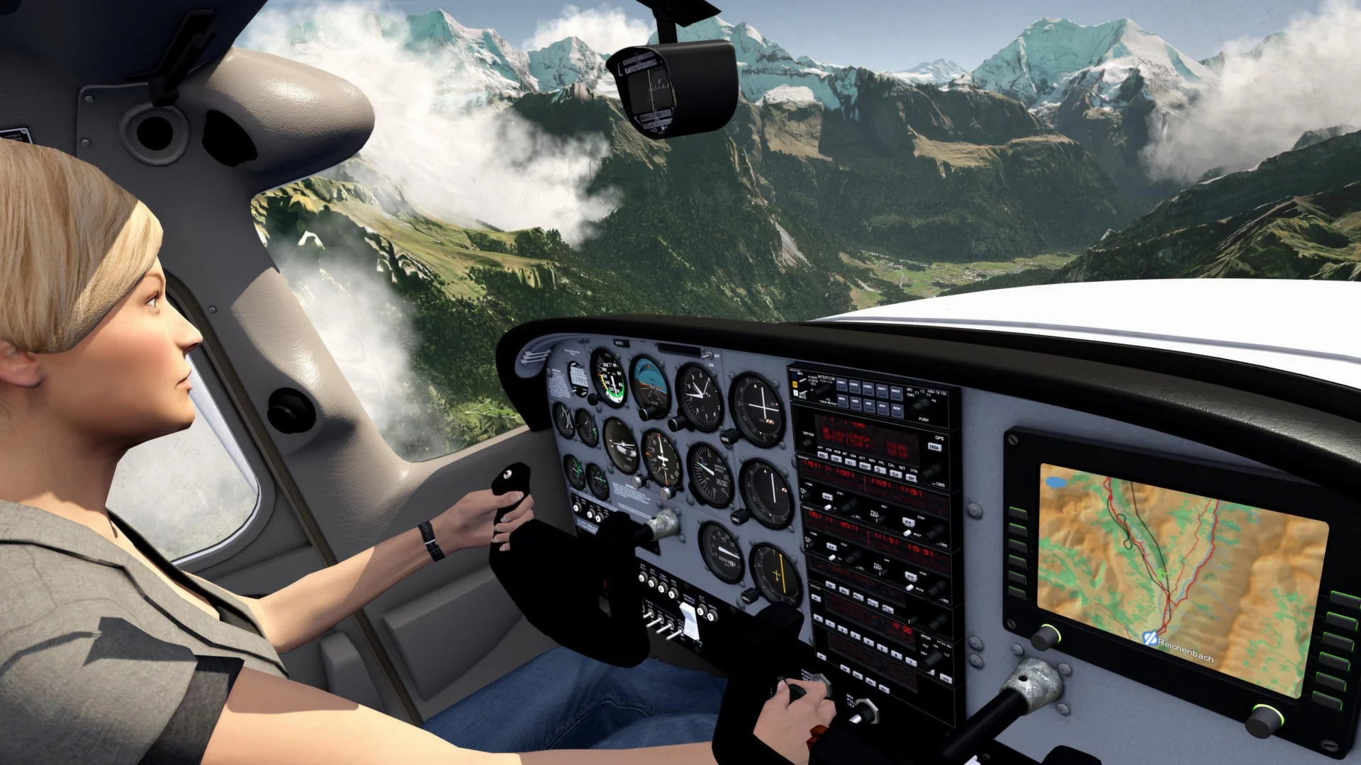 Изображение игры: AeroflyFS