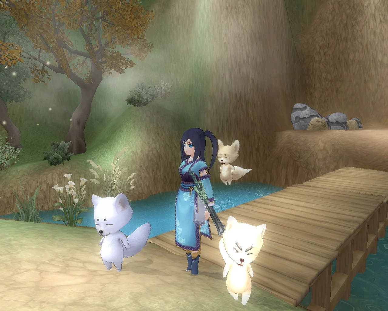 Изображение игры: Kitsu Saga