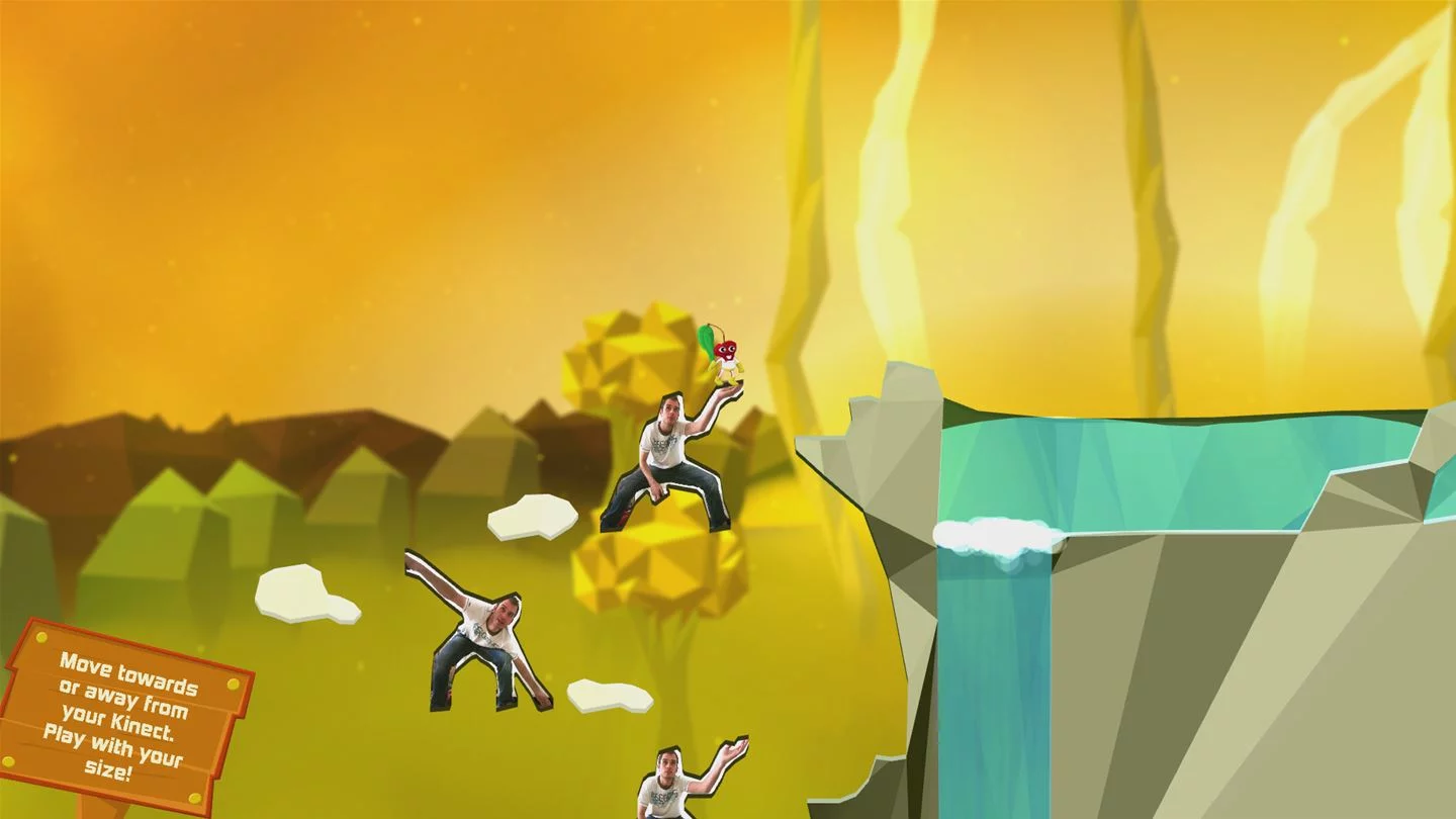 Изображение игры: Commander Cherry for Kinect